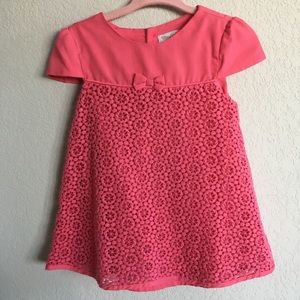 Mayoral Baby Girl Coral Lace Dress 12M